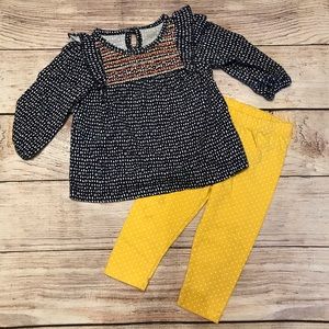 #21 Just One You 9 month top/pant set